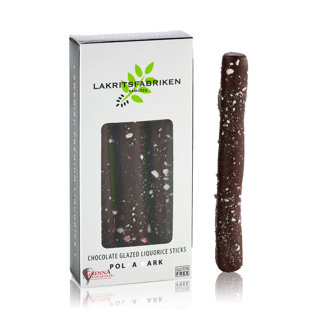 Lakritzfabriken Stangen Bitterschokolade + Polka