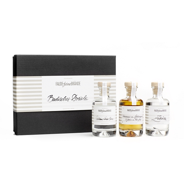 Geschenkbox Badisches Dreierlei 3 × 10 cl