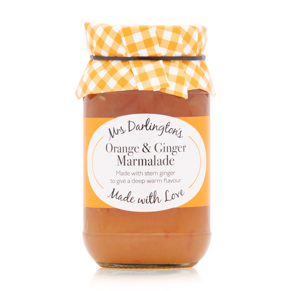 Orange + Ginger Marmalade 340 g Glas