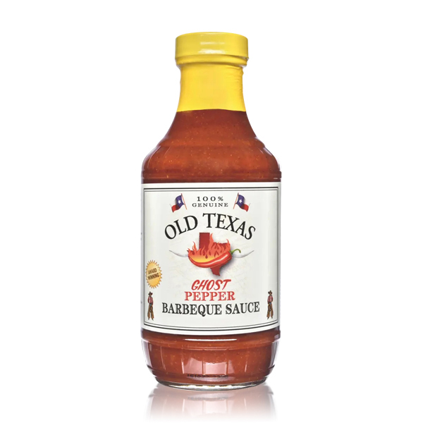 Produktbild Old Texas Ghost Pepper BBQ Sauce 455 ml Flasche