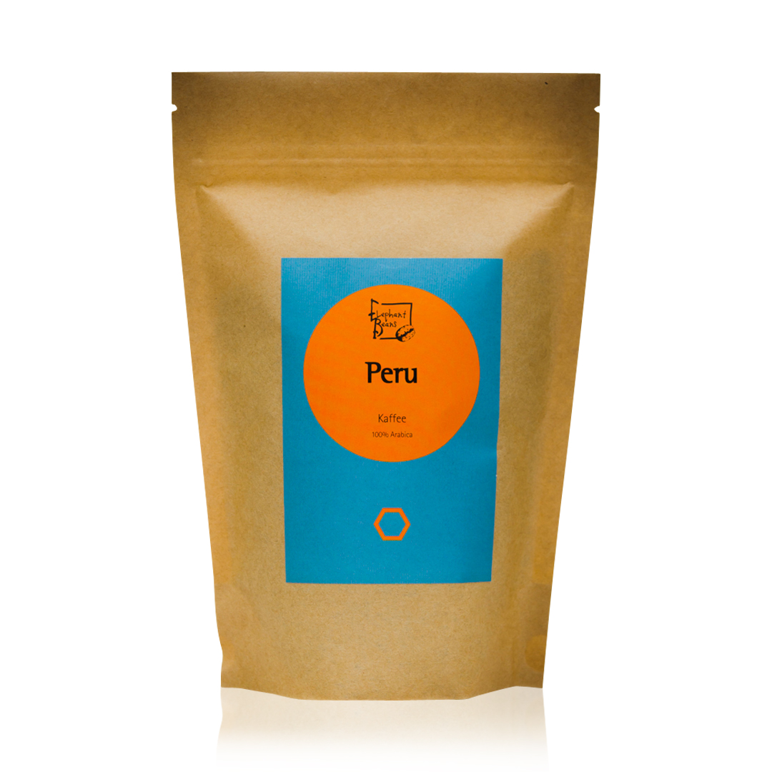 Produktbild: Cenfrocafé Kaffee Peru 1 kg von Elephant Beans Freiburg